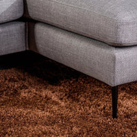 3-zits hoekbank L+R - Woven Taupe - afbeelding 2