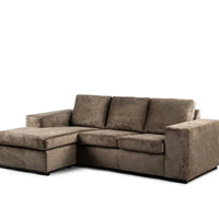 MT Loft 3-zits hoekbank L+R - Hotel Chique Bruin