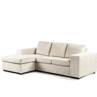 3-zits hoekbank L+R - Hotel Chique Beige - Mooier Thuis