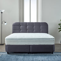 Opbergboxspring Rondo Antraciet – 160x200 cm