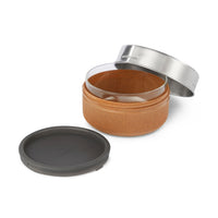Black+Blum Glazen lunchkom bruin