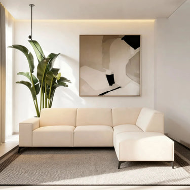 Maddox 3-zits hoekbank rechts - Holmes Beige
