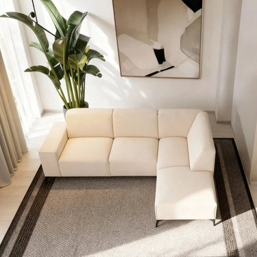 Maddox 3-zits hoekbank rechts - Holmes Beige
