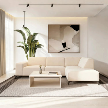 Maddox 3-zits hoekbank rechts - Holmes Beige