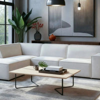 MT Loft 3-zits hoekbank links - Cremona 2 Beige - Mooier Thuis