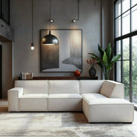 MT Loft 3-zits hoekbank rechts - Cremona 2 Beige