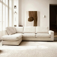 MT Loft Easton 3-zits hoekbank links - Egon Naturel