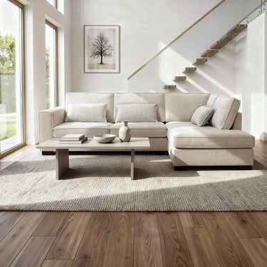 Addison 3-zits hoekbank rechts - Cremona 2 Beige