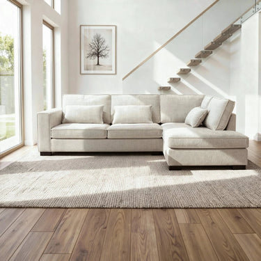 Addison 3-zits hoekbank rechts - Cremona 2 Beige