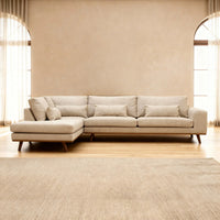 Paloma 3-zits hoekbank links - Borg Beige - afbeelding 2