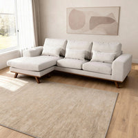 MT Loft Japandi 3-zitsbank chaise longue - Grande Beige - Mooier Thuis