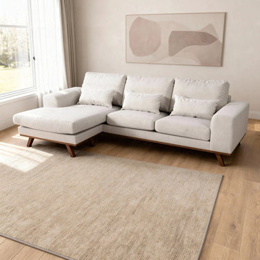 Japandi 3-Sitzer Chaiselongue - Grande Beige