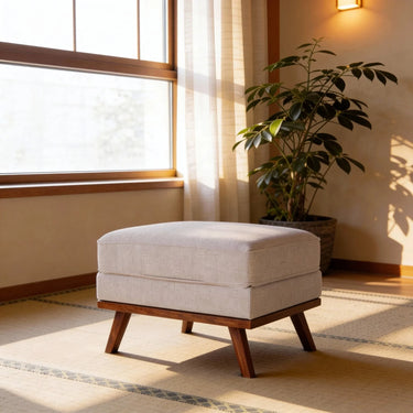Japandi poef - Grande Beige