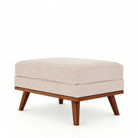 Japandi poef - Grande Beige - Mooier Thuis