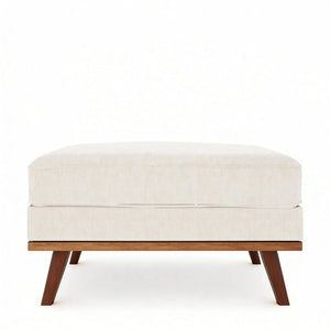 Japandi poef - Melva Beige