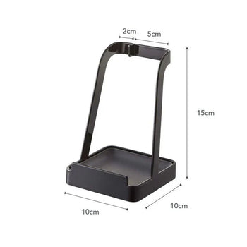 Yamazaki Tower Lepel- en dekselstandaard - Zwart