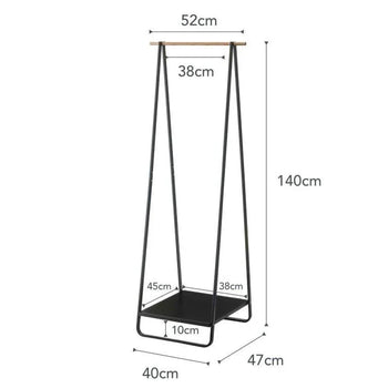 Yamazaki Tower Kleiderständer 2.0 - Schwarz