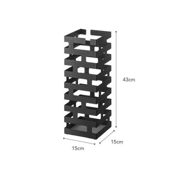 Yamazaki Brick paraplubak vierkant - zwart