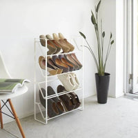 Yamazaki Frame Schoenenrek Slim 4 - Wit - bestel bij Mooier Thuis