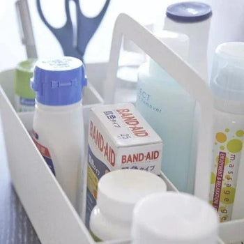 Yamazaki badkamerorganizer met handvat - groot - wit