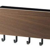 Yamazaki Rin Sleutelrek magnetisch - Zwart/Bruin - 3 cm breed - Mooier Thuis