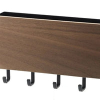 Yamazaki Rin Sleutelrek magnetisch - Zwart/Bruin - Mooier Thuis