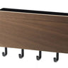 Yamazaki Rin Sleutelrek magnetisch - Zwart/Bruin - 3 cm breed - Mooier Thuis