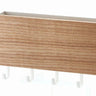 Yamazaki Rin magnetisch sleutelrek - wit - 3 cm breed - Mooier Thuis