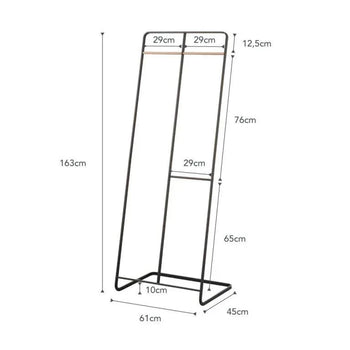 Yamazaki Tower Kleiderständer 1.1 - Schwarz