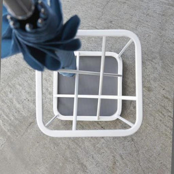 Yamazaki Vierkante Paraplubak 9 - Wit