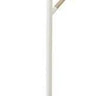 Yamazaki Effen kapstokpaal - wit staande kapstok - 28 cm breed - Mooier Thuis