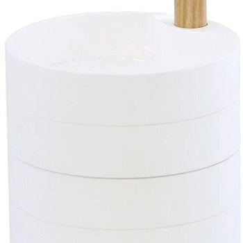 Yamazaki Tosca Schmuckorganizer, 4-stöckig – Weiß