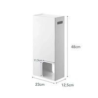 Yamazaki Toiletrolhouder voor 8 rollen - Wit