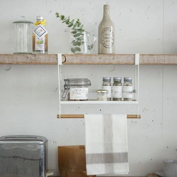 Yamazaki Tosca kruidenrek voor onder de plank - wit