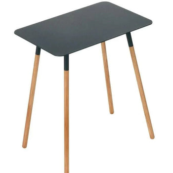 Yamazaki Schlichter quadratischer Beistelltisch – Schwarz