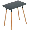 Yamazaki Effen Bijzettafel vierkant - Zwart - 30 cm breed - Mooier Thuis