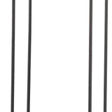 Yamazaki Tower Kledingrek op wielen - Zwart - 35 cm breed - Mooier Thuis