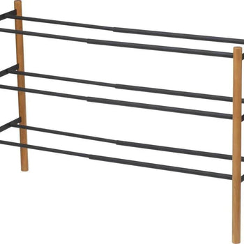 Yamazaki Schlichter, verstellbarer Schuhständer – Schwarz