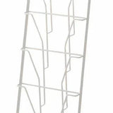 Yamazaki Tower Tijdschriftenrek 4 vakken - Wit - 18 cm breed - Mooier Thuis