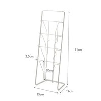 Yamazaki Tower Tijdschriftenrek 4 vakken - Wit