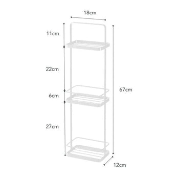 Yamazaki Tower Badkamerrekje hoog - Wit