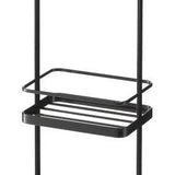 Yamazaki Tower Badkamerrekje hoog - Zwart - 12 cm breed - Mooier Thuis