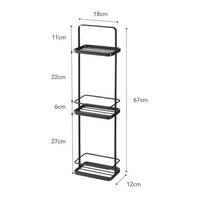 Yamazaki Tower Badkamerrekje hoog - Zwart