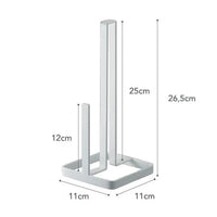 Yamazaki Tower Keukenrolhouder staand - Wit