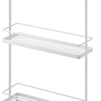 Yamazaki Tower Keukentrolley smal 3-laags - Wit