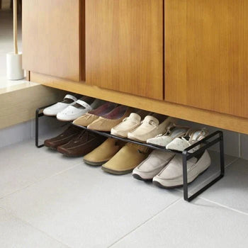 Yamazaki Schuhregal mit Rahmen - schwarz