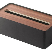 Yamazaki Rin tissuebox - zwart - Mooier Thuis