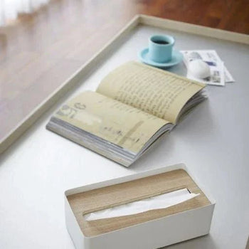 Yamazaki Rin Taschentuchbox – weiß