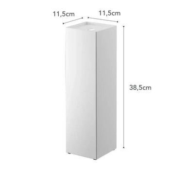 Toilettenpapierhalter am Yamazaki-Turm geschlossen - weiß
