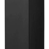 Yamazaki Tower toiletrolhouder (gesloten) - zwart - 12 cm breed - Mooier Thuis